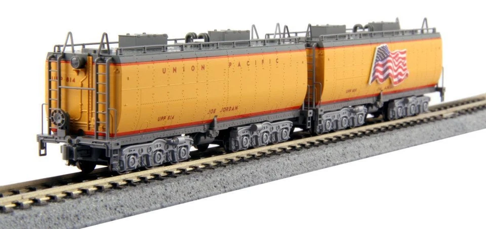 KATO N Scale 2-car Set Union Pacific Water Tender 106-085