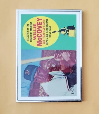 2014 Topps Framed Rookie Reprints Silver /99 Willie McCovey #316 HOF SSP  - Image 1 of 4