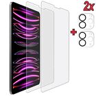 2x Lens Protection + 2x 9H Tempered Glass for iPad Pro 11 2022/2021/2020 (4/3/2 Gen.)
