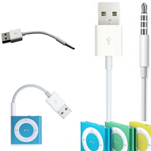 USB Charger Data SYNC Cable Cord For Apple iPod Shuffle 3/4/5/6/7 Generation One - Picture 1 of 9