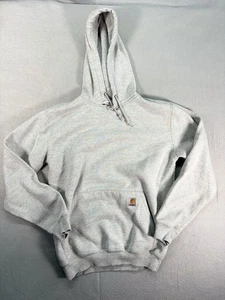 Carhartt Men’s Original Fit Midweight Pullover Sweatshirt Hoodie Gray Small - Picture 1 of 10