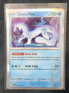 Chien-Pao ERROR HOLO BLEED 056/191 Pokemon TCG Card SSP Near Mint NM - Picture 1 of 2