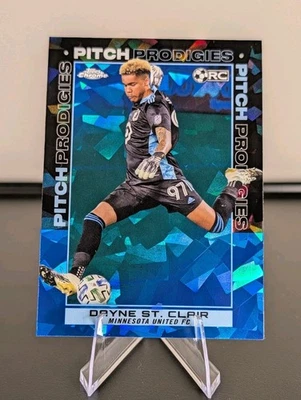 Dayne St. Clair 2021 Topps Sapphire MLS Base RC Minnesota United / Canada - Image 1 of 2