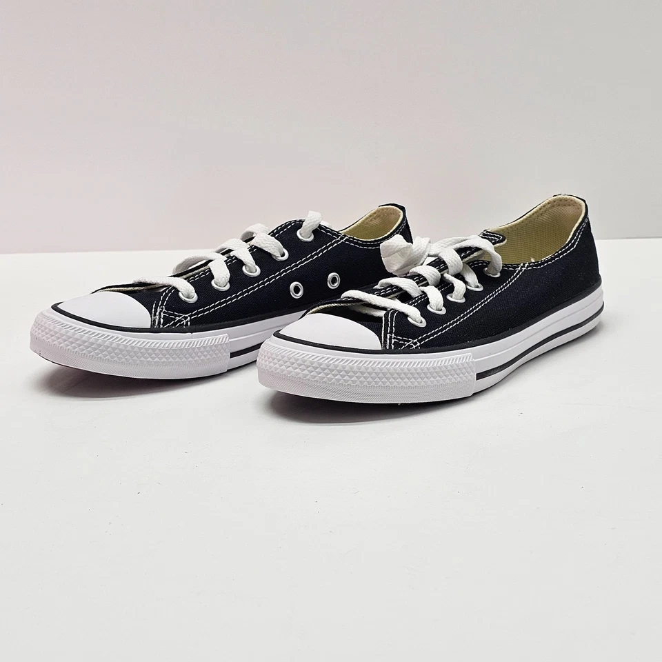 Converse Chuck Taylor все звезды OX низкий верхний кроссовок черный размер 2Y (3J235) | новый в коробке - Изображение 1 из 4