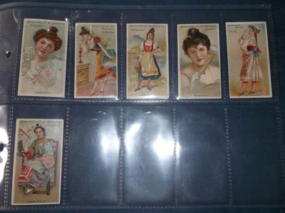 A Baker Beauties of All Nations ( Albert  Baker) Very Good   Issued 1898 - Image 1 of 4