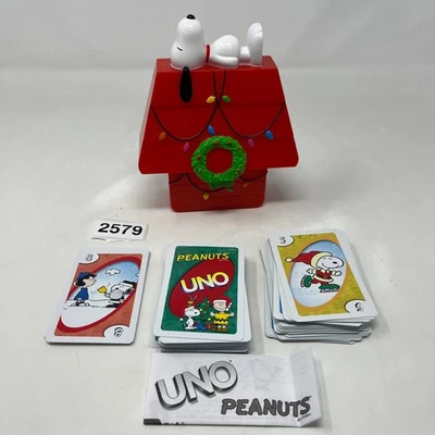 Peanuts: A Charlie Brown Christmas UNO Game - Snoopy's Doghouse Christmas 2007 - Image 1 of 4