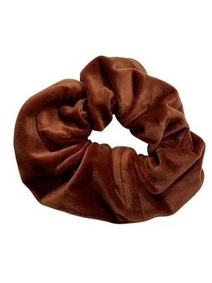 Scrunchie de terciopelo naranja Atelier Des Femmes Foto 1 de 4