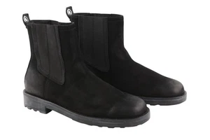 Botas altas DIESEL D-Throuper EU46 de cuero negro PVP 260 € * - Imagen 1 de 13
