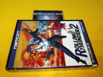 ROLLING THUNDER 2   Mega Drive / GENESIS  MD SEGA MEGADRIVE REG CARD - Image 1 of 4