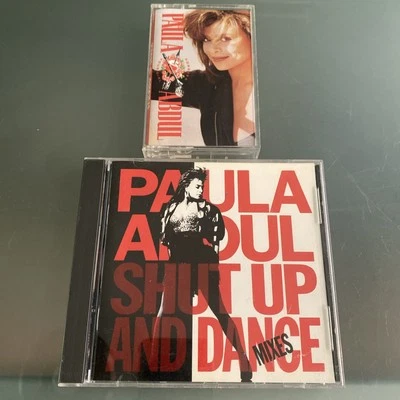 Paula Abdul 2 LOT: Forever Your Girl Cassette Tape & Shut Up And Dance (Mixes) - Image 1 of 3