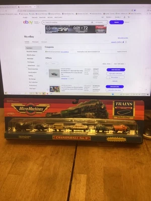 Micromáquinas Galoob Vintage Cannonball Nº 9 sin abrir en caja Foto 1 de 4