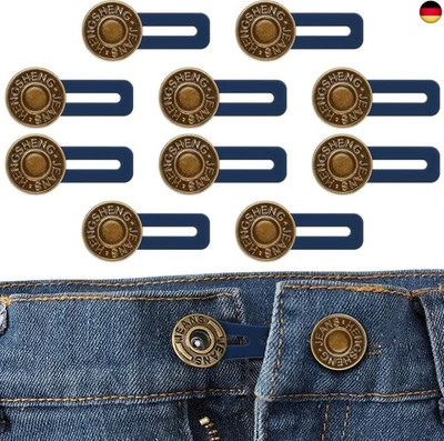 MARKE MOICAINY 10 Stück Hosenbunderweiterung,Hosenknopf