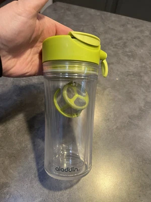 Infusor de té Aladdin 12 oz vaso de viaje perfecto aislado verde transparente Foto 1 de 4