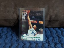 Jim Jackson 1993-94 NBA HOOPS ROOKIE Error Card.  Mavericks