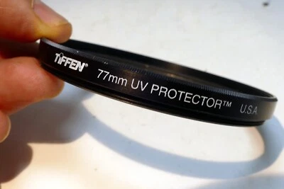 Tiffen 77mm UV protector Filter made in USA - Image 1 of 4