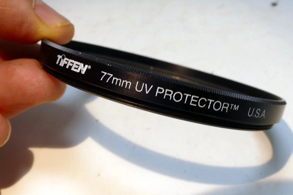 Tiffen 77mm UV protector Filter made in USA - Image 1 of 4