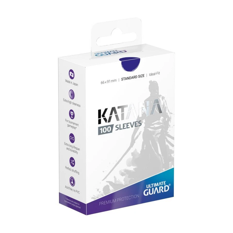 Ultimate Guard Katana Sleeves Standard blau (100)