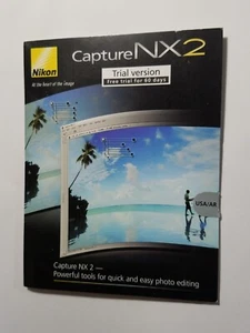 Nikon Capture NX 2 Camara Software CD Trial Version Windows & Mac Computer - Picture 1 of 2