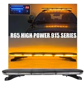LED Lichtbalken Orange 48 Zoll 162W LED Bar ECE R10 R65 Neu 123cm 12/24V DC OVP - Bild 1 von 12
