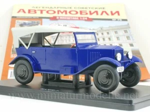 1:24 NAMI 1 first limusina soviética Hachette #70 RDA URSS URSS rusa embalaje original nuevo - Imagen 1 de 3