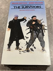 The Survivors VHS 1989 Walter Matthau Robin Williams Jerry Reed Comedy VTG R - Picture 1 of 4