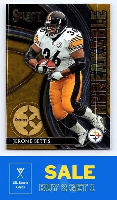 2020 Panini Select #U12 Jerome Bettis - Image 1 of 2