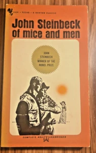 Of Mice And Men John Steinbeck Paperback Book Bantam 1963 Vintage Classic Bantam - Picture 1 of 6