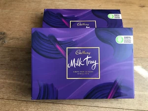 2 X Cadbury Milk Tray Chocolate Gift Box 530g Assorted Chocolate BBE 22/11/25 - Picture 1 of 6