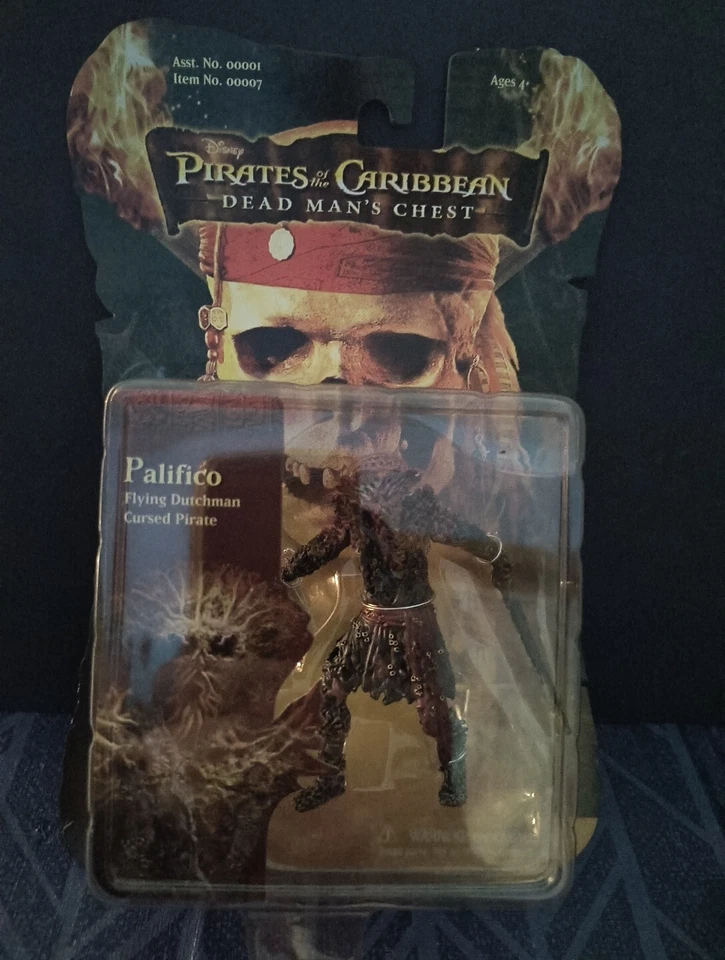 2006 Zizzle Pirates of The Caribbean Dead Man's Chest PALIFICO Action Figure