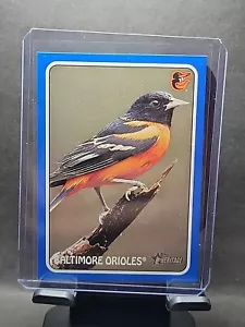 Topps Heritage Baltimore Orioles #75Z-3 1975 Topps Zoo’s Who Stick-Ons 2024 AZUL - Imagen 1 de 6