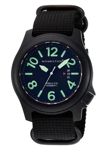 Outdooruhr Momentum Steelix Black-ion SP84BS7B mit Saphirglas - Imagen 1 de 1