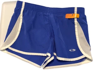 C9 By Champion Blue Athletic Shorts Size S Panty Lining Mesh Side Insets Logo - Picture 1 of 17