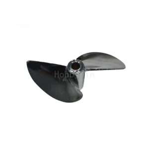 RC Boat Chrome Plated Aluminum Two bladed Propeller Aperture 5mm -454 D54xP1.4 - Bild 1 von 1