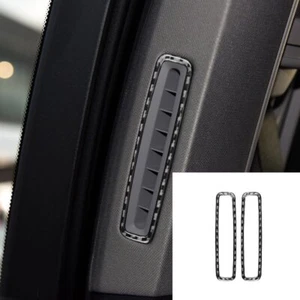 Carbon Fiber B Pillar Air Vent Outlet Cover Trim for Porsche Panamera 2010-16 - Imagen 1 de 6