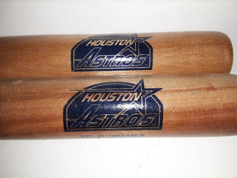 Houston Astros MLB Vintage 1994, 18" Mini Bat ( set of two ) Cover