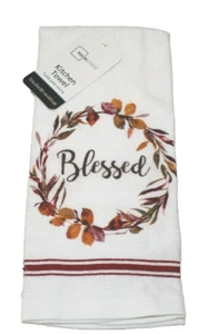 Blessed Kitchen Towel Hand Dish 15 X 25 Cotton Mainstay - Picture 1 of 2