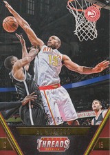 2015-16 Panini Threads Century Proof Gold Basketball Card #110 Al Horford /25