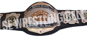 NEW Boston Burins Fear The Bear World Heavyweight Championship Wrestling Belt 2m - Picture 1 of 3