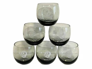 VTG Washington Redskins low ball rocks whiskey glasses set of 6 Commanders NFL - Picture 1 of 14