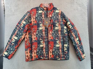 HAWKE & CO Water & Wind-Resistant Bandanna Print Mens Jacket Size M NWT - Picture 1 of 18