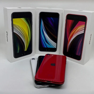 Apple iPhone SE 2020 SEHR GUT Schwarz Weiß Rot 64GB 128GB 256GB OVP 2 Generation - Bild 1 von 4