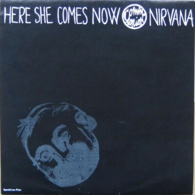 Nirvana / The Melvins & Buzzo ‎– Here She Comes Now... blue marbled vinyl MINT - Image 1 of 3