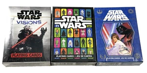 (3) Neue Star Wars Spielkarten Sammlerstücke Action Figuren Visionen Vintage Look - Bild 1 von 11
