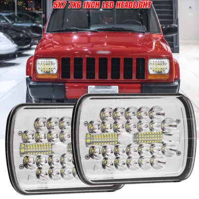 For International Harvester 9900 4700 4800 4900 8100 3800 7x6" Led headlight - Image 1 of 4
