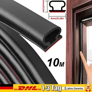 10m Dichtung Türdichtung Haustürdichtung Selbstklebend Zimmertürdichtung 9*6mm - Bild 1 von 15