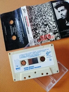 GEORGE MICHAEL [ LISTEN WITHOUT PREJUDICE ] ORIGINAL CASSETTE THAILAND EDITION - Picture 1 of 2