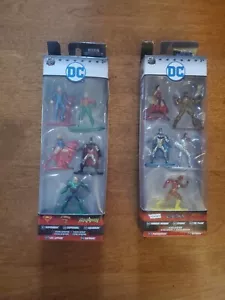 DC Universe Nano Minifigs Pack A&B JADA SIGILLATO - Foto 1 di 7