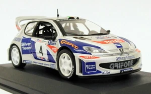 Altaya 1/43 Scale AL31319C - Peugeot 206 WRC - Mille Miglia Rally 2003 - Imagen 1 de 4