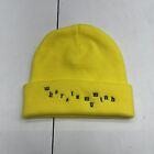 Where is My Mind Yellow Beanie Adults One Size