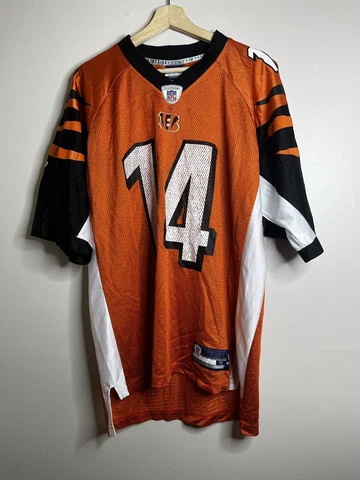 Cincinnati Bengals Andy Dalton Reebok NFL Jersey Men’s Size Medium Orange Cover
